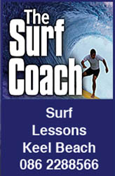 Surf Coach Lessons Advert